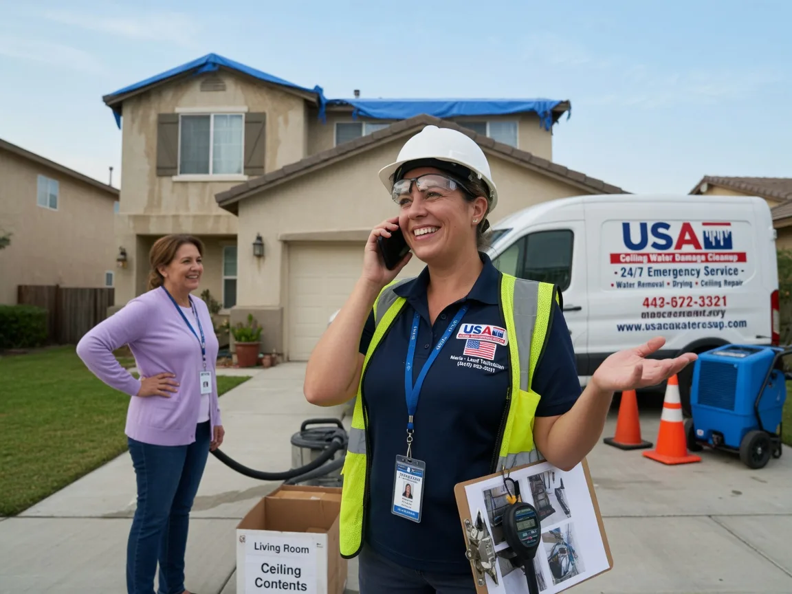 Ceiling Water Damage Restoration Ellsworth Afb, SD FAQs